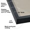 Americanflat Front Loading Shadow Box Frame - 1.5 Interior Depth for Memorabilia - Display Case for Keepsakes - Magnetic Closure - Includes Pins to Secure Items - Hanging Hardware